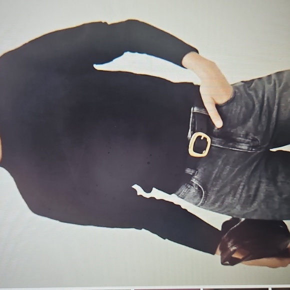 Madewell Off-white Alpaca-blend Mockneck Puff Sleeve Sweater Size Small, NWT - Picture 3 of 10